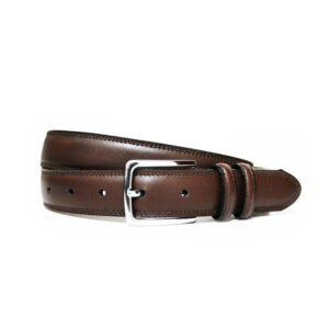 classic retold brown leather belt