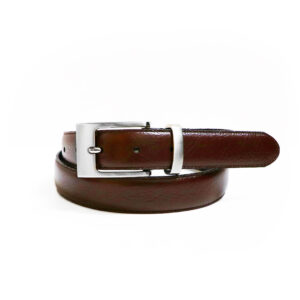 Cervana Milled Leather belt brown