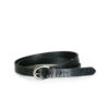 circle leather belt