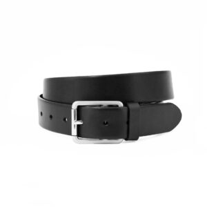 womens genuine black leather belts