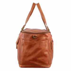 Overnight leather bag