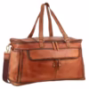 Overnight leather bag