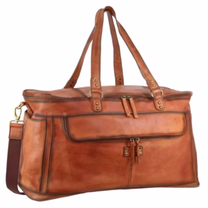 Overnight leather bag