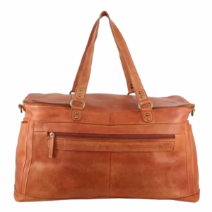 Overnight leather bag