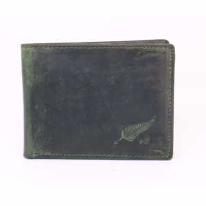 greenstone leather wallet