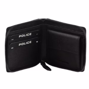 zip around leather wallet