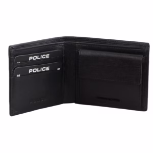 police leather wallet