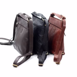 ladies leather backpack handbag
