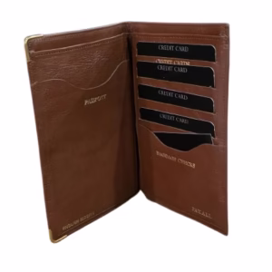 leather passport holder