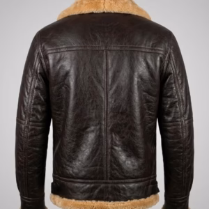 real leather aviator jacket