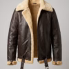 real leather aviator jacket