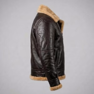 real leather aviator jacket